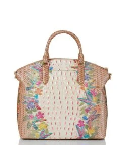 BRAHMIN Parton Collection Large Duxbury Desert Bloom Satchel Bag -Kurt Geiger Shop 00000000 zi ddc47a26 2a92 4c16 b181 45b41cb99174