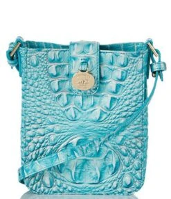 BRAHMIN Melbourne Collection Marley Dusty Blue Crossbody Bag -Kurt Geiger Shop 00000000 zi ddcc7e5b f047 47ec a55f 212f47639f48