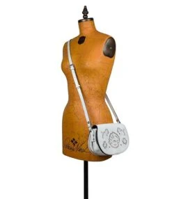 Patricia Nash Lydie Embroidered Floral Crossbody Saddle Bag