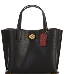 COACH Willow 24 Pebbled Leather Tote Bag -Kurt Geiger Shop 00000000 zi e3ad4893 fb38 41b1 870b 61a0b1969e6b