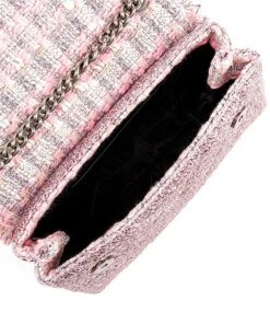 Kurt Geiger London Raffia Medium Kensington Tweed Shoulder Bag -Kurt Geiger Shop 00000000 zi e4673ad2 339f 4b31 b732 b31d61bbe4b6 02 ai