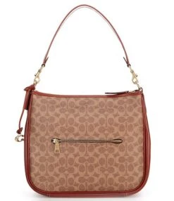 COACH Coated Canvas Signature Logo Cary Shoulder Bag -Kurt Geiger Shop 00000000 zi e5b1d5db 39f8 431a b3da 38211ede814a 01 ai