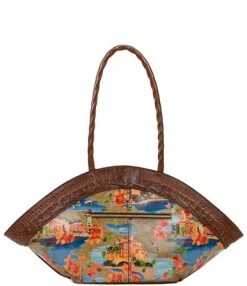 Patricia Nash French Riviera Trope Dome Tote Bag