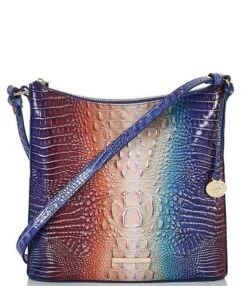 BRAHMIN Ombre Mini Melbourne Collection Summerlight Katie Crossbody Bag