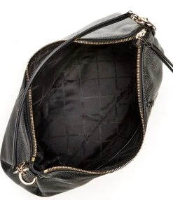 Michael Kors Sienna Large Convertible Pebble Embossed Leather Shoulder Bag