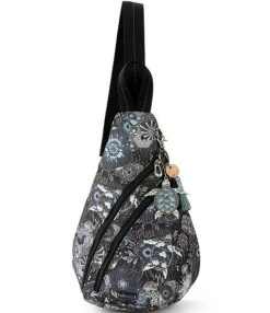Sakroots On The Go Eco Twill Floral Seascape Print Sling Backpack -Kurt Geiger Shop 00000000 zi eb684c88 ad3a 4459 b523 6d0ce062c894
