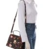 ALDO Gworedan Floral Studded Satchel Bag