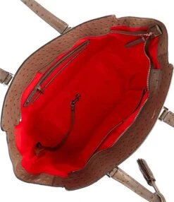 Dooney & Bourke East West Colorblock Italian Leather Shopper Satchel Bag