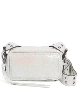 Aimee Kestenberg Cooper Hologram Snake-Embossed Leather Crossbody Bag