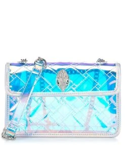Kurt Geiger London Medium Kensington Quilted Vinyl Shoulder Bag