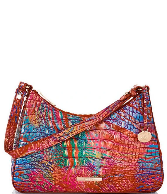 BRAHMIN Melbourne Collection Esme Rainbow Fish Shoulder Bag 4 BRAHMIN Melbourne Collection Esme Rainbow Fish Shoulder Bag - Afbeelding 4