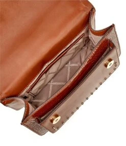 Michael Kors Heather Shiny Embossed Croc Leather Large Shoulder Bag -Kurt Geiger Shop 00000000 zi f7eed922 3572 4e97 8fbf cfc19f96e0cf 02 ai