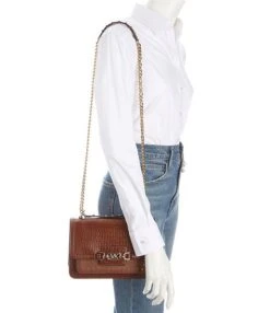 Michael Kors Heather Shiny Embossed Croc Leather Large Shoulder Bag -Kurt Geiger Shop 00000000 zi f7eed922 3572 4e97 8fbf cfc19f96e0cf 03 ai