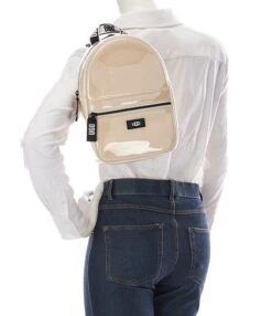 UGG Dannie II Mini Clear Faux Fur Backpack -Kurt Geiger Shop 00000000 zi fac1a2d3 92cb 4850 9bff d20749183a83 03 ai