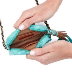 HOBO Renny Micro Mini Leather Crossbody Bag