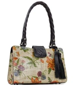 Patricia Nash Rienzo Parisian Newspaper Floral Satchel Bag -Kurt Geiger Shop 00000001 zi 0e8740e0 aea1 48cd a6e4 a3c1ea79ad0e 03 ai