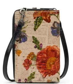 Patricia Nash Pertina Parisian Newspaper Floral Frame Crossbody Pouch -Kurt Geiger Shop 00000001 zi 94b43c97 433e 44c1 83df ee4a7546ce45 01 ai