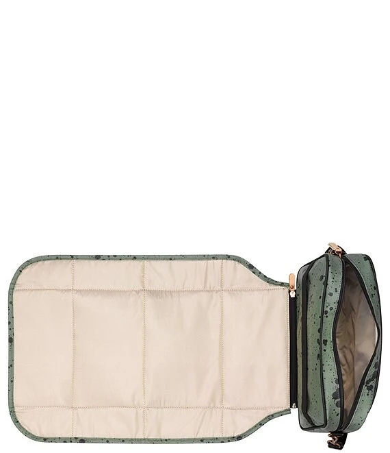 Petunia Pickle Bottom Olive Ink Blot Companion Crossbody Diaper Bag 3 Petunia Pickle Bottom Olive Ink Blot Companion Crossbody Diaper Bag - Afbeelding 3