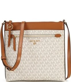 Michael Kors Jet Set Signature Logo Large Flat Crossbody Bag -Kurt Geiger Shop 00000001 zi af7d7432 c6d3 4f65 ad54 3ae26ca9aaee