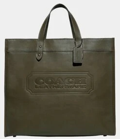 COACH Field Tote 40 In Sport Calf With Coach Badge -Kurt Geiger Shop 00000001 zi c2288e30 eb3a 4e00 9a6f 9fd8916410ee