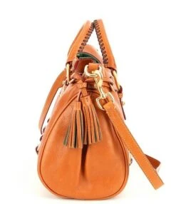 Dooney & Bourke Florentine Leather Tasseled Satchel Bag 10 Dooney & Bourke Florentine Leather Tasseled Satchel Bag -Kurt Geiger Shop 03509755 zi natural 01 ai