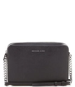 Michael Kors Jet Set Travel Large Chain Strap Crossbody Bag -Kurt Geiger Shop 04235917 zi black