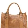 Frye Melissa Washed Leather Satchel Bag