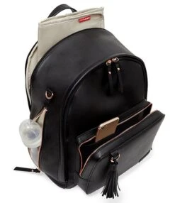 Skip Hop Greenwich Tasseled Vegan Leather Backpack Diaper Bag 11 Skip Hop Greenwich Tasseled Vegan Leather Backpack Diaper Bag -Kurt Geiger Shop 05004834 zi black 01 ai