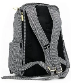 Ju-Ju-Be Be Right Back Chevron Patterned Backpack Diaper Bag- Queen