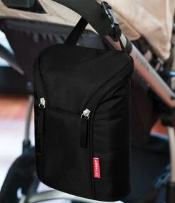 Skip Hop Grab And Go Insulated Double Bottle Bag -Kurt Geiger Shop 05074284 zi black 02 ai