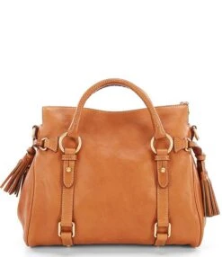Dooney & Bourke Florentine Collection Small Satchel -Kurt Geiger Shop 05341221 zi natural 01 ai