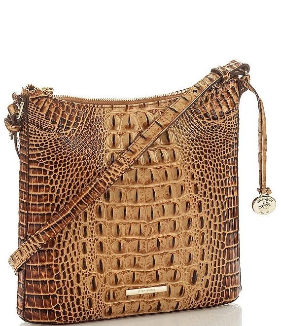 BRAHMIN Melbourne Collection Katie Crocodile-Embossed Crossbody Bag 5 BRAHMIN Melbourne Collection Katie Crocodile-Embossed Crossbody Bag - Afbeelding 5
