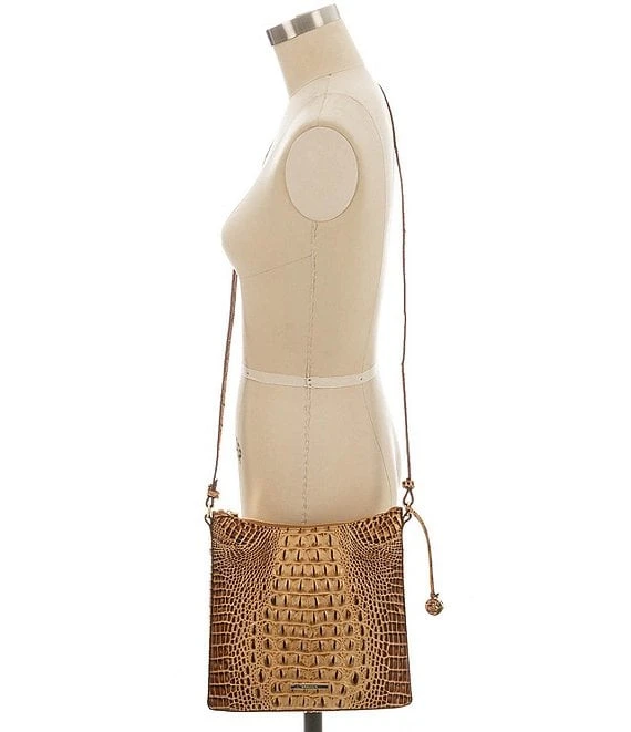 BRAHMIN Melbourne Collection Katie Crocodile-Embossed Crossbody Bag 1 BRAHMIN Melbourne Collection Katie Crocodile-Embossed Crossbody Bag