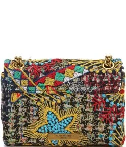 Kurt Geiger London Tweed Mini Kensington Shoulder Bag -Kurt Geiger Shop 05554253 zi multi 01 ai