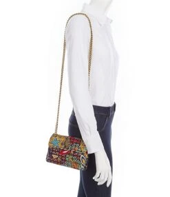 Kurt Geiger London Tweed Mini Kensington Shoulder Bag -Kurt Geiger Shop 05554253 zi multi 02 ai