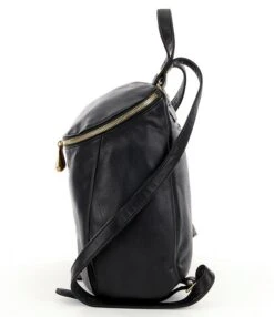 HOBO River Zip Top Medium Leather Backpack