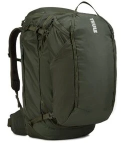 Thule Landmark 70L Travel Logo Backpack -Kurt Geiger Shop 05819445 zi dark forest 01 ai